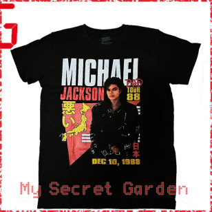 Michael Jackson - Bad Tour '88 Tokyo Official Unisex T-Shirt ( Men S, M, L, XL ) ***READY TO SHIP from Hong Kong***
